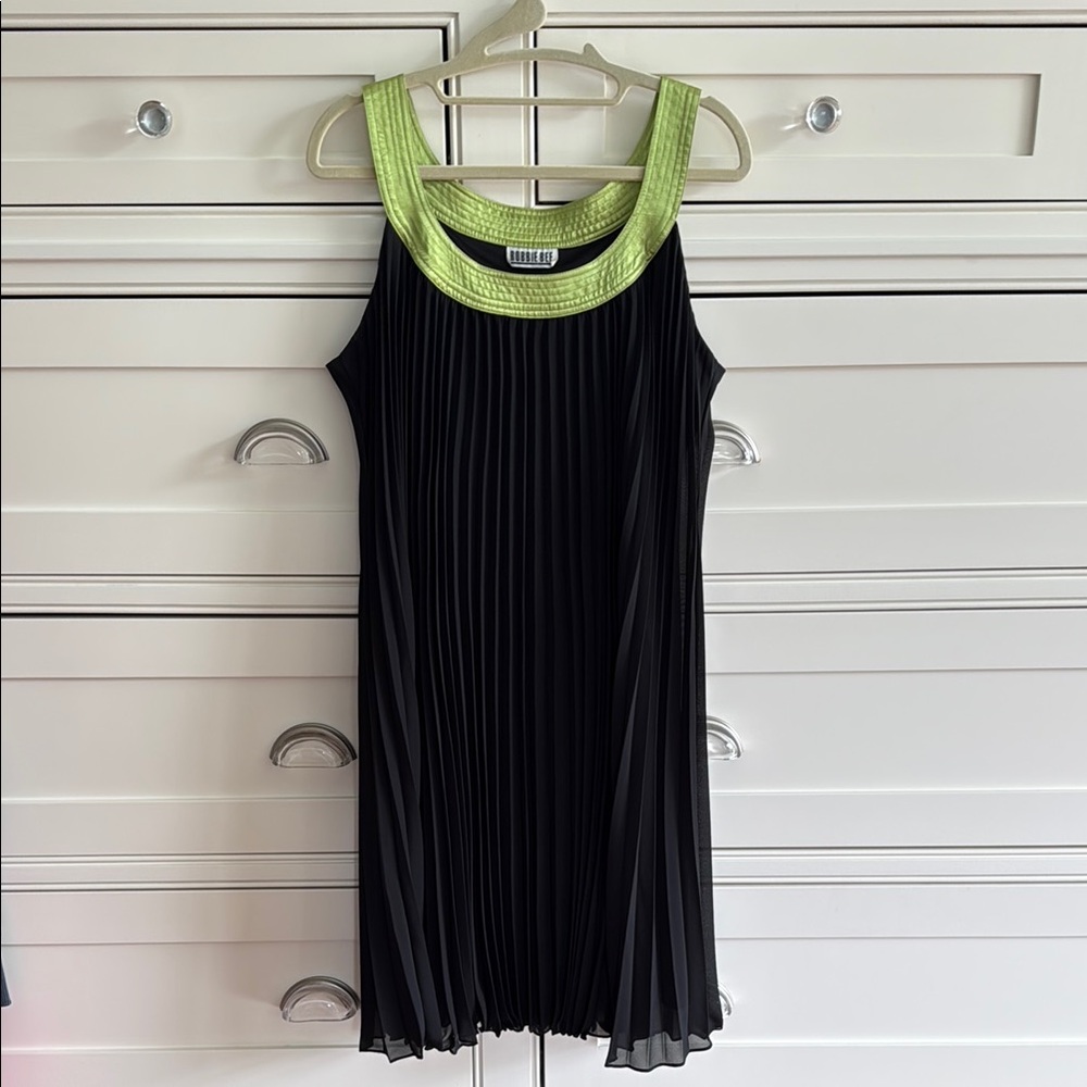 Pleated Swing Dress